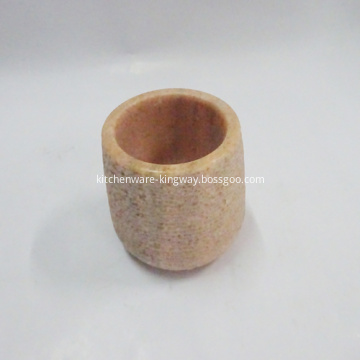 Yellow Marble Tooth-brushing Cup